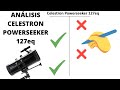 Análisis del telescopio Celestron Powerseeker 127eq