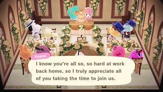 wedding party chic decoration - switch animal crossing new horizons screenshot 4