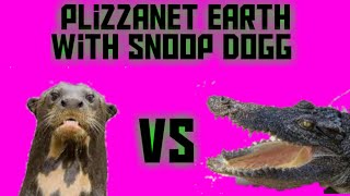 Plizzanet Earth with Snoop Dogg - Otters VS Crocodile || Try Not To Laugh || Narrating Animal Show