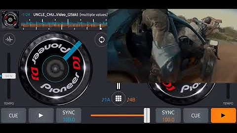 This is how I scratch video in cross dj pro mod APK, #djmix #crossdj #djmix
