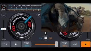 This is how I scratch video in cross dj pro mod APK, #djmix #crossdj #djmix