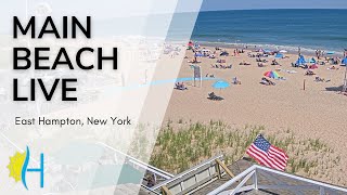 Hamptons.com - LIVE! 4K Main Beach, East Hampton Village, New York - Hamptons Surf Report
