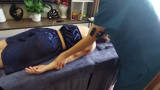 Massage therapy to treat neck, shoulder, and nape pain for office workers