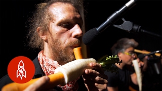 The Vegetable Orchestra Literally Plays with Their Food