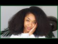 HOW TO BLOWOUT 4A MEDIUM LENGTH NATURAL HAIR | ELIMINATE HEAT DAMAGE