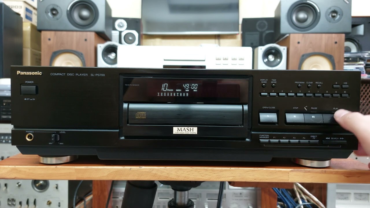 Panasonic SL-PS700 BK (Bán về Long An) Đầu CD Panasonic SL