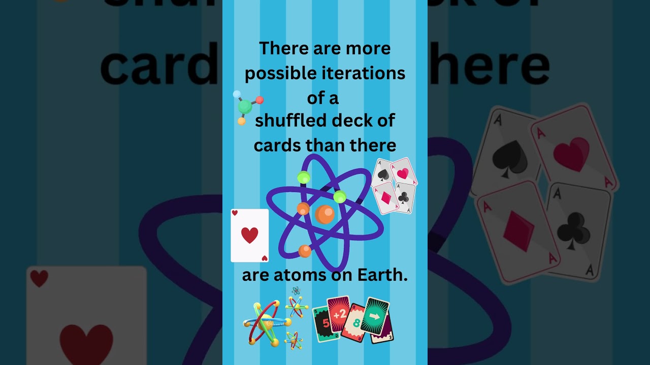 "Deck of Cards vs. Earth's Atoms: The Mind-Boggling Battle of Possibilities"