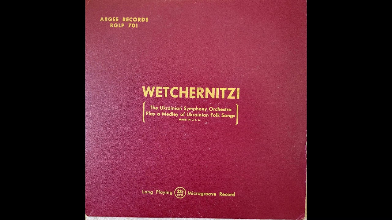 Wetchernitzi   A Medley of Ukrainian Folk Songs