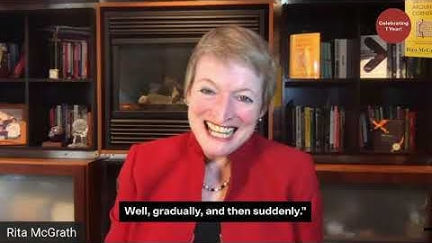 Rita McGrath on Spotting Inflection Points