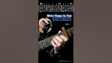 River Flows In You - Sungha Jung | (Fingerstyle) TABS Tutorial - Dr. Guitar