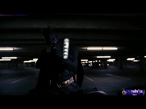 Появление Бэтмена Впервые за 8 лет ... момент из фильма (Тёмный Рыцарь: Возрождение Легенды)2012