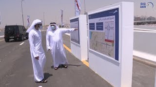 حمدان بن محمد يتفقد العمل في مشروع تطوير طريق دبي - العين بتكلفة إجمالية قدرها 2 مليار درهم