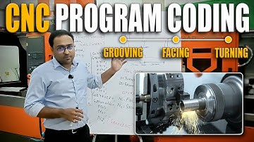 Full CNC Programming Explained - Turning, Facing & Grooving | India