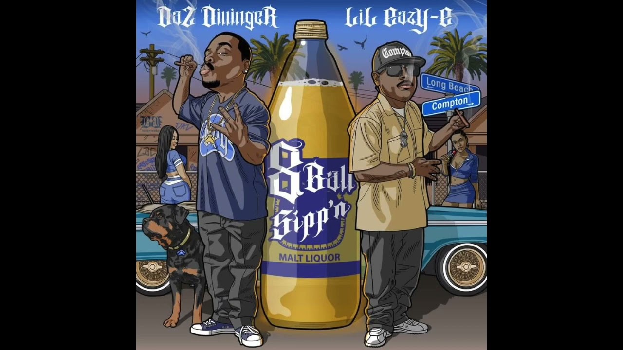 LIL EAZY E & DAZ DILLINGER 💥8BALL SIPP'N 2023 - YouTube