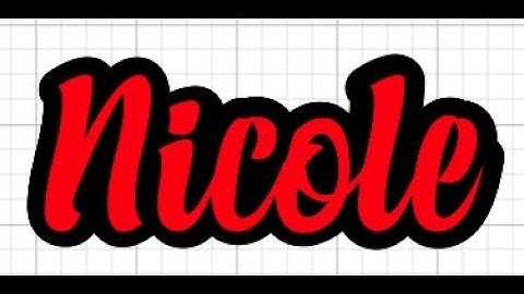 Cricut Users: How To Shadow (Alexandria Script Font)
