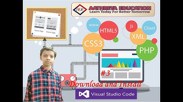 Download and Install Visual Studio Code #3 | HTML Tutorial | Aathreya Education
