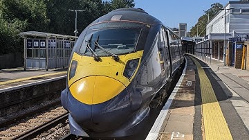 Class 395 Departs Gillingham with Whistle