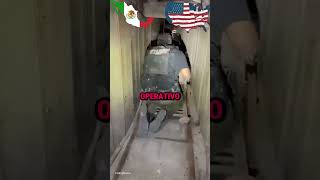 Túnel clandestino entre México y USA: los detalles 🚧 #frontera #usa #mexico