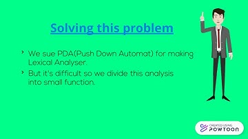Lexical analysis using Push Down Automata | Discrete Maths