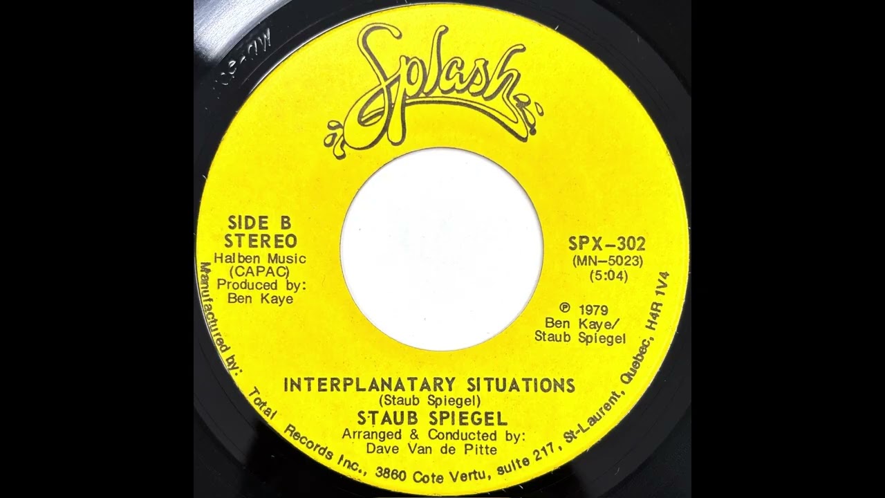 Staub Spiegel - Interplanetary Situations (1979 Splash)