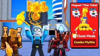 AKU COBA COMBO SEMUA UNIT MYTHIC TERBARU MELAWAN BOS TERNYATA ... - Roblox Toilet Tower Defense