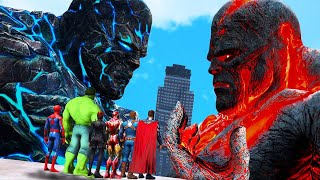 GTA 5 - AVENGERS FIGHT EACH OTHER FOR BECOMING GOD!! || (GTA 5 MODS)