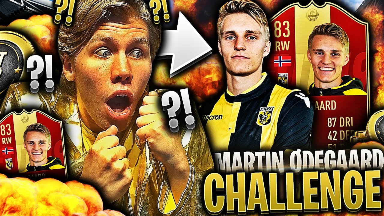 CHALLENGE med MARTIN ØDEGAARD & NORDMENN fra EREDIVISIE 📝🔥 **SPESIELL
