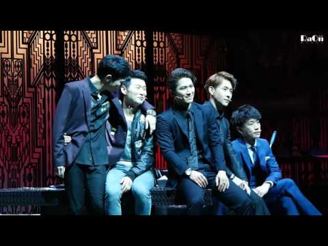160703 18 비스티 커튼콜 누나누나(정동화, 주종혁, 고훈정, 송유택, 고상호)