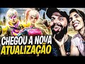 🔥CHEGOU A ANOVA ATUALIZAÇÃO DO FREE FIRE🔥NOVA ARMA BISÃO🔥TOP CRIMINAL NEON E CALÇA ANGELICAL BRANCA🔥