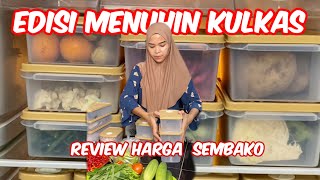 Belanja sayuran untuk isi kulkas