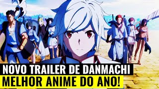 Divulgado novo Trailer da 4ª Temporada de Dungeon ni Deai wo