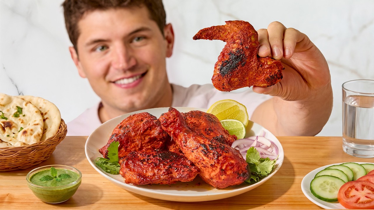 Perfect Tandoori Chicken Recipe At Home - YouTube
