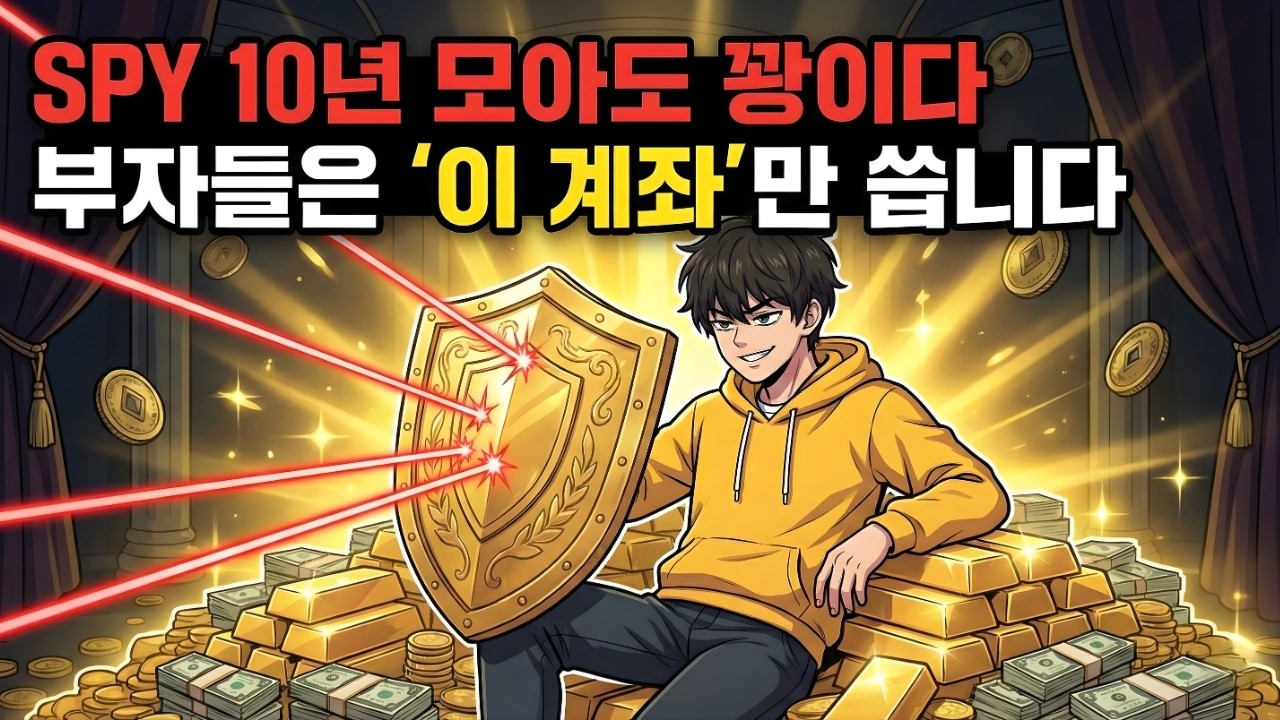 세금 1억 아끼는 법: 직투(SPY) 말고 'ISA 계좌'로 S&P500 사야 하는 결정적 이유 | 세금절약