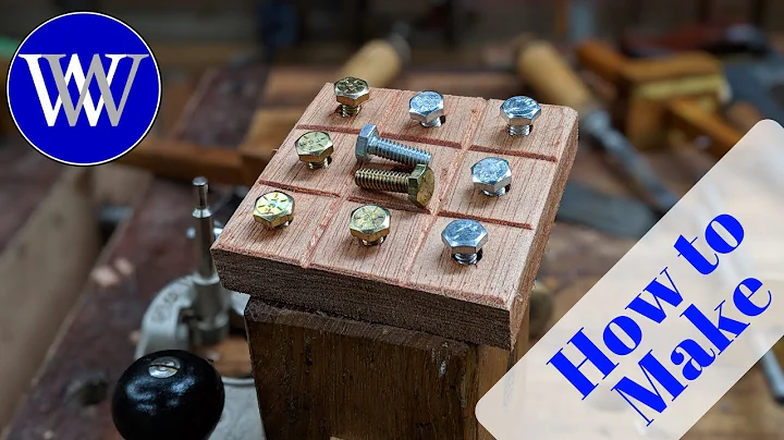 How to Make a TicTac Toe Board With The Kids