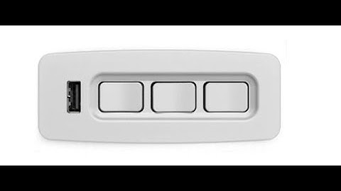 Parker Living - Flexsteel - Power Headrest, Recline, and Lumbar Replacement Button Control with USB