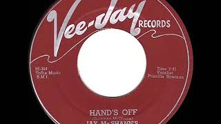 Video thumbnail of "1955 Jay McShann & Priscilla Bowman - Hands Off (#1 R&B hit)"