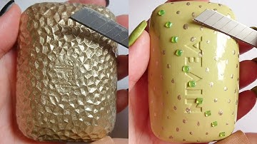 Soap Carving ASMR Relaxing Sounds no talking Satisfying ASMR Video