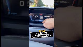 Sıfır km peugeot rifter carplay ve telefon tutucu #rifter #psa #peugeot #carplay #video