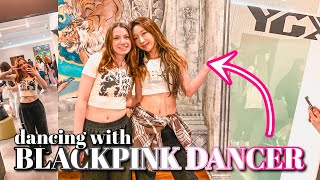 dancing with BLACKPINK Dancer Subin! - a day at YGX Dance Academy