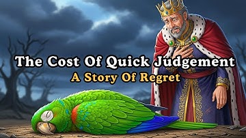 Think Before You Judge | A Heartbreaking Parrot Story with Moral | English Story