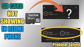 Memory Card not Showing in redmi note 9 pro |New memory card not working | new sd card not detected