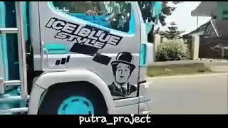 story wa truk prabu ice blue oleng parahhhh