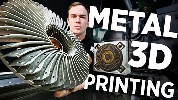 Metal 3D Printing a 48 Blade Turbine Part out of 316L Stainless