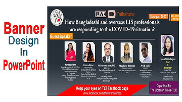 How to Design a Banner in Powerpoint | Powerpoint Tutorial | PA Foundation