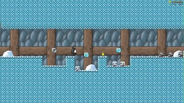 SuperTux 0.4.0 Under the Ice 6 times speed
