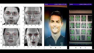 Facial Landmark Detection Android App Using TFLite(GPU) and OpenCV