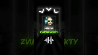 Viralní zvukové efekty 🤫#editor #czech #tutorial #capcut #viral