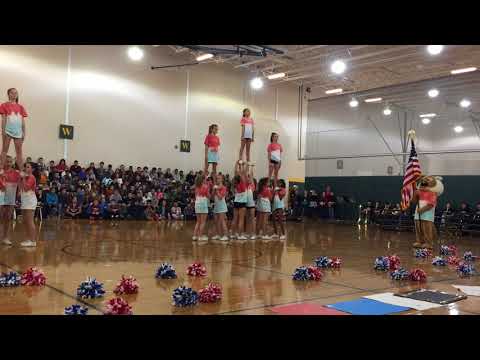 11 11 11 Veteran's Day Celebration at Walsh Middle School 2017