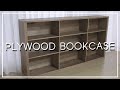 [DIY Vlog] 합판으로 책장 만들기 Plywood Bookcase