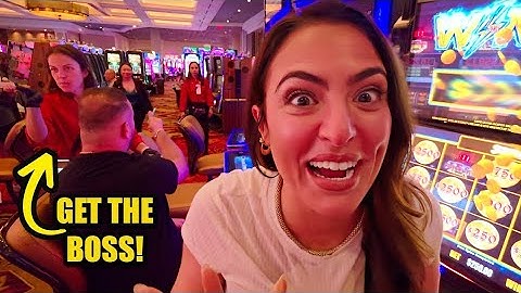 GET THE BOSS!! Lady Luck Won Her BIGGEST JACKPOT Ever at Hard Rock!